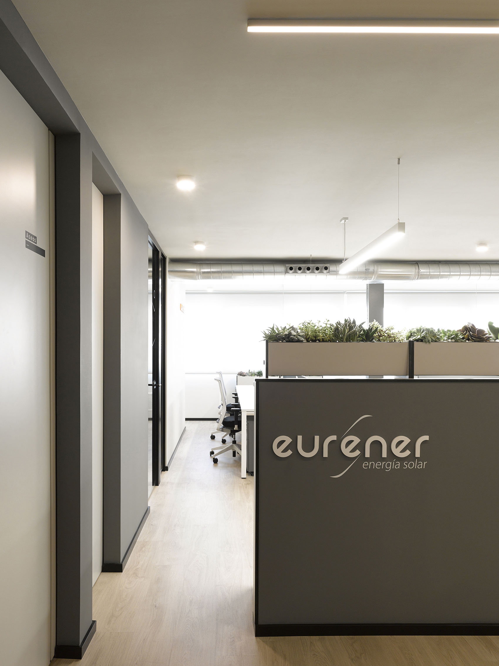 Proyecto de diseño para las oficinas Eurener en Valencia