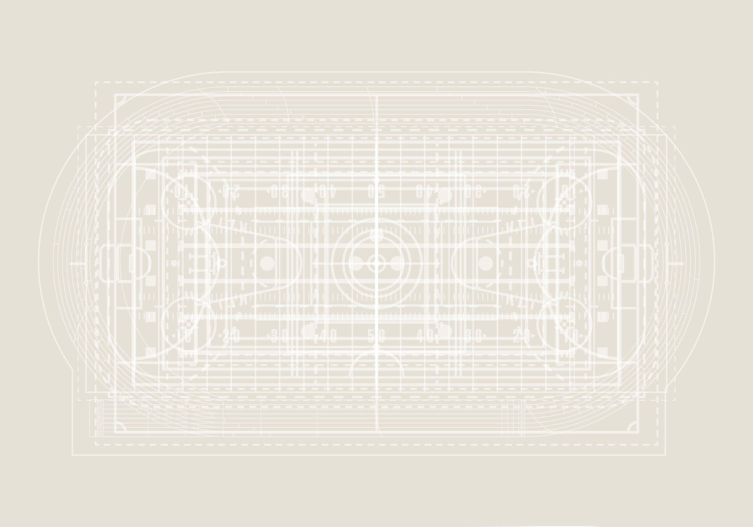 Proyecto de rotulación interior para las salas del Gimnasio Bellès en Segorbe. Una idea de diseño que parte de las líneas, colores y formas geométricas que se trazan en instalaciones deportivas, canchas y pistas de distintos juegos como el football americano o el atletismo. A base de plantillas de vinilo y trepas de glasspack cortadas por control numérico, los pintores trasladan a la pared un diseño complejo y casi abstracto de caminos que se cruzan con colores complementarios, recorriendo todo el espacio.