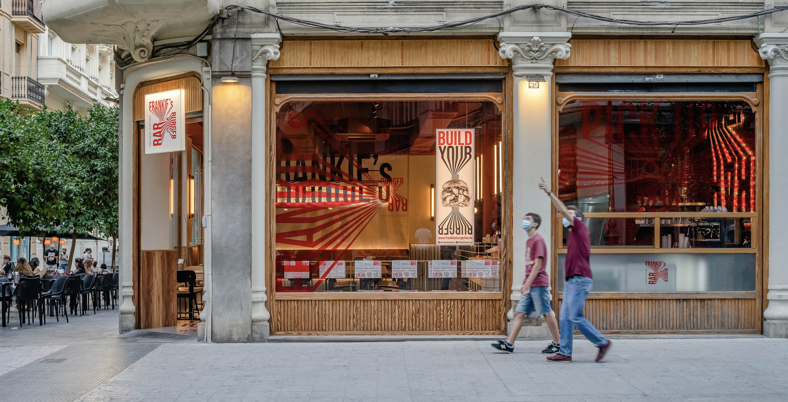 Proyecto diseño restaurante Frankie's Burger Bar