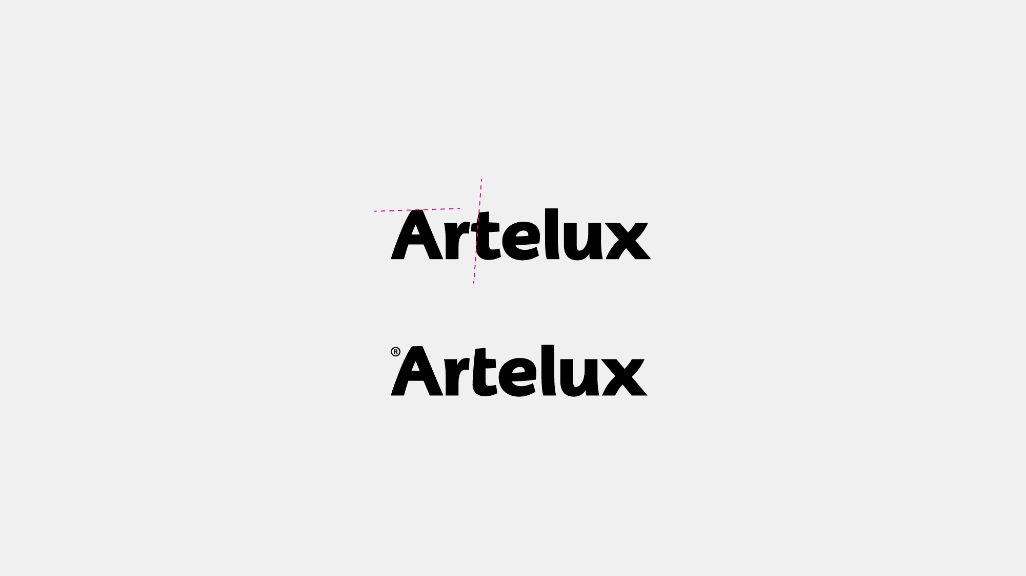 Proyecto de Identidad Corporativa para Artelux & Artelux Contract desarrollado por Fran Sabater de Samaruc Estudio de Diseño