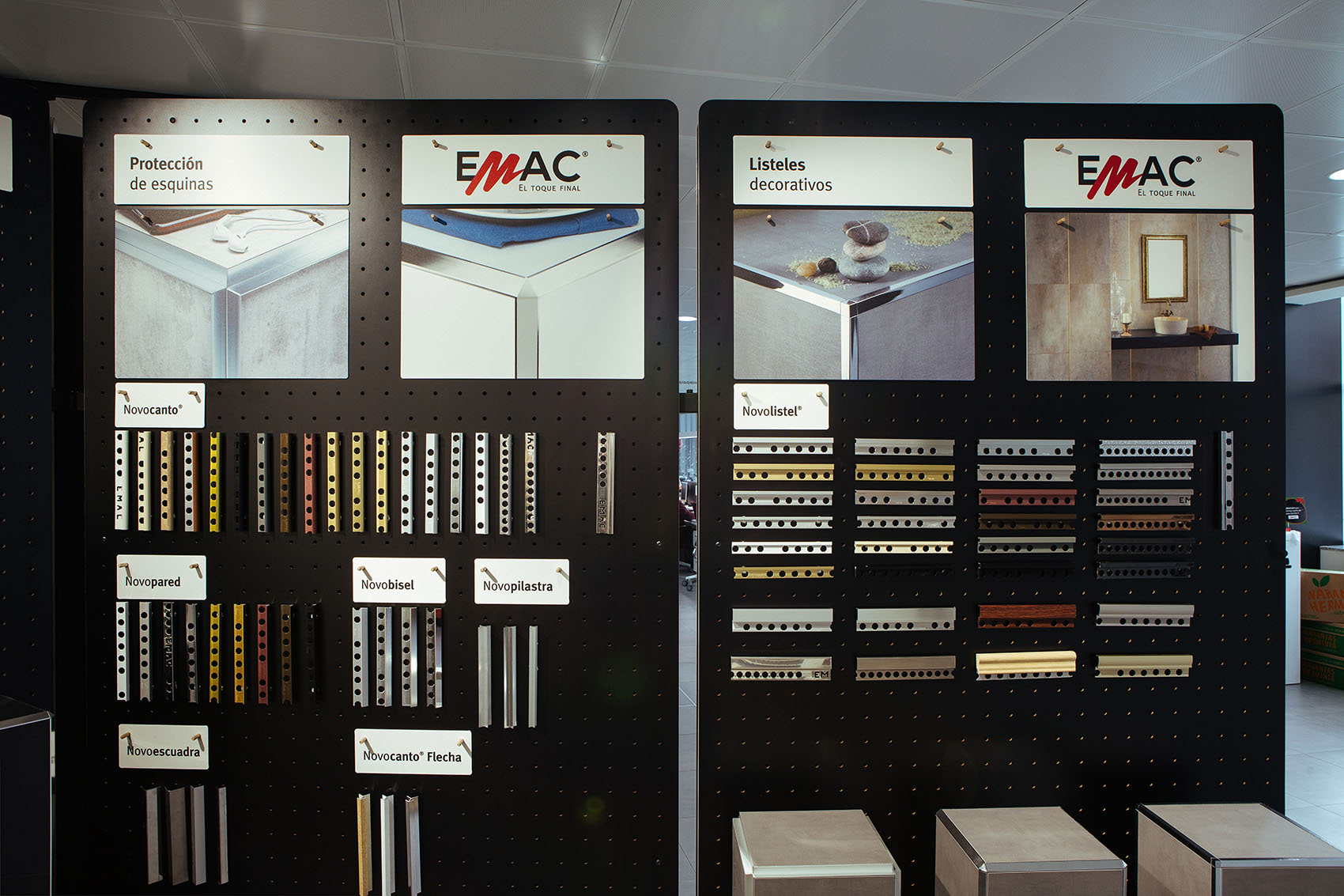 showroom emac_interior_samaruc_04 Proyecto de diseño interior del Showroom para las nuevas oficinas de EMAC Complementos S.L.