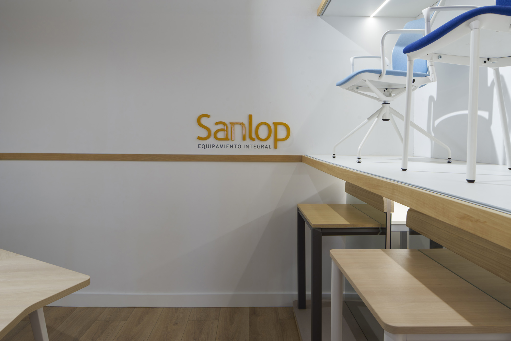 Proyecto de interiorismo para el Showroom Sanlop