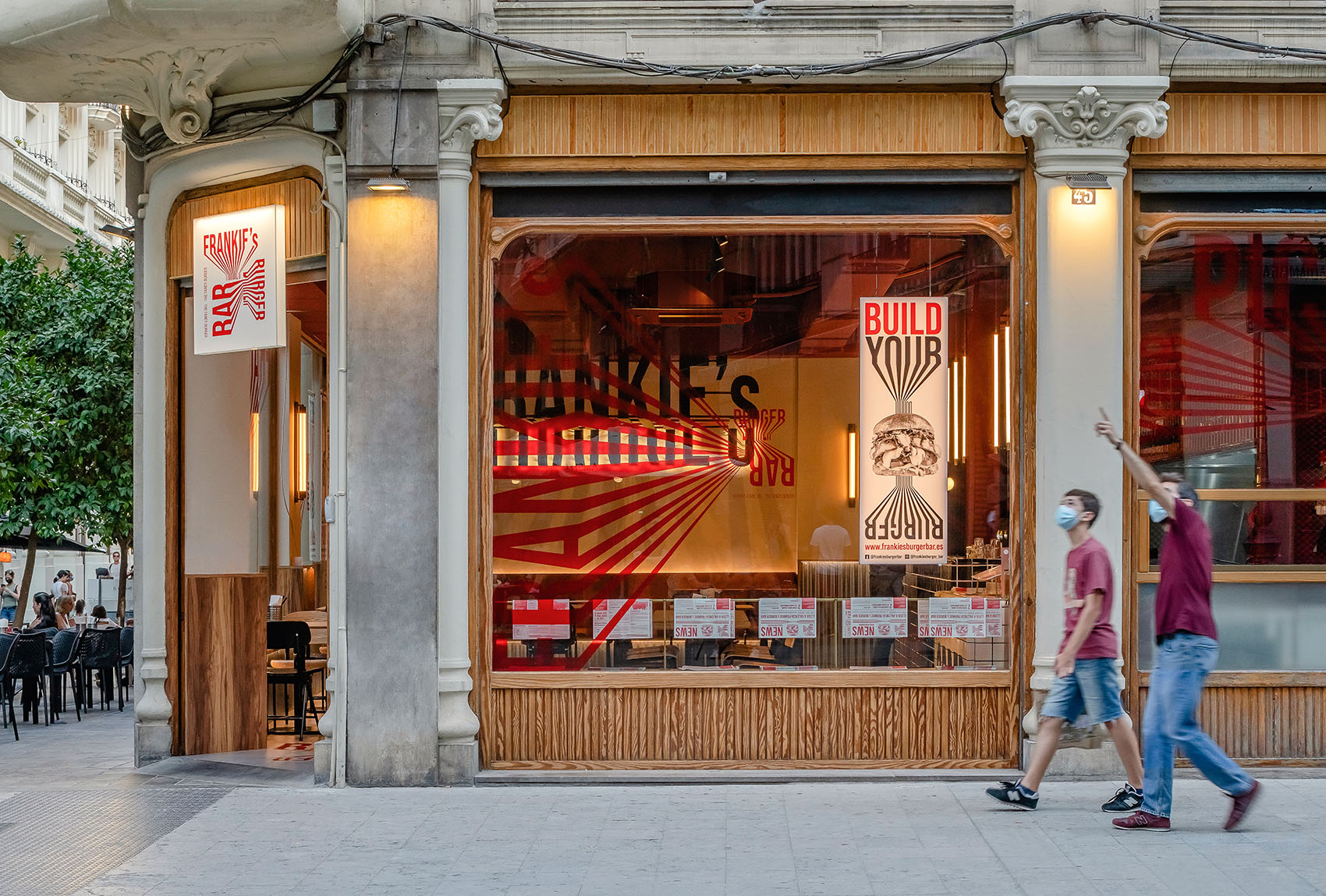 Proyecto diseño restaurante Frankie's Burger Bar