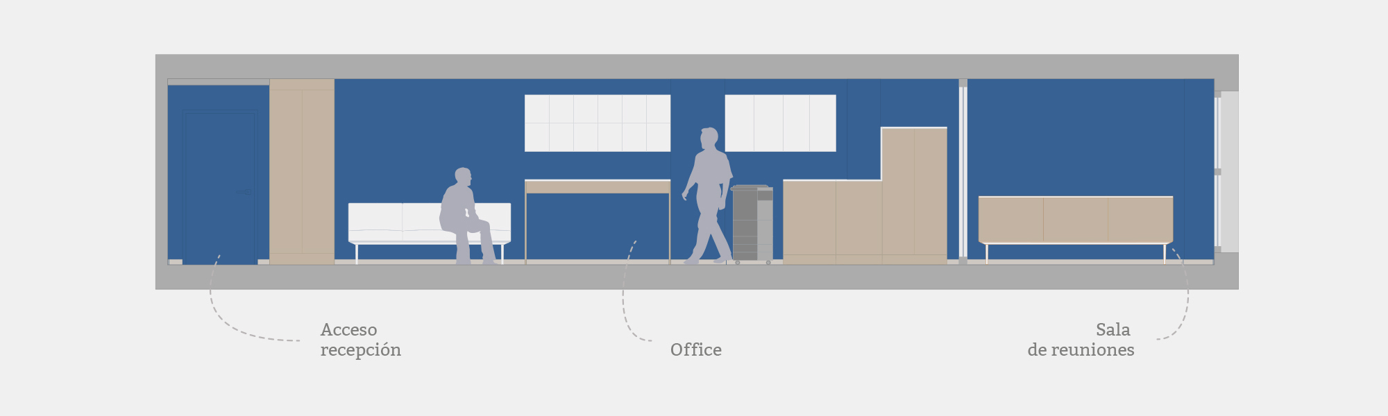 Proyecto de interiorismo para las oficinas de Semeve