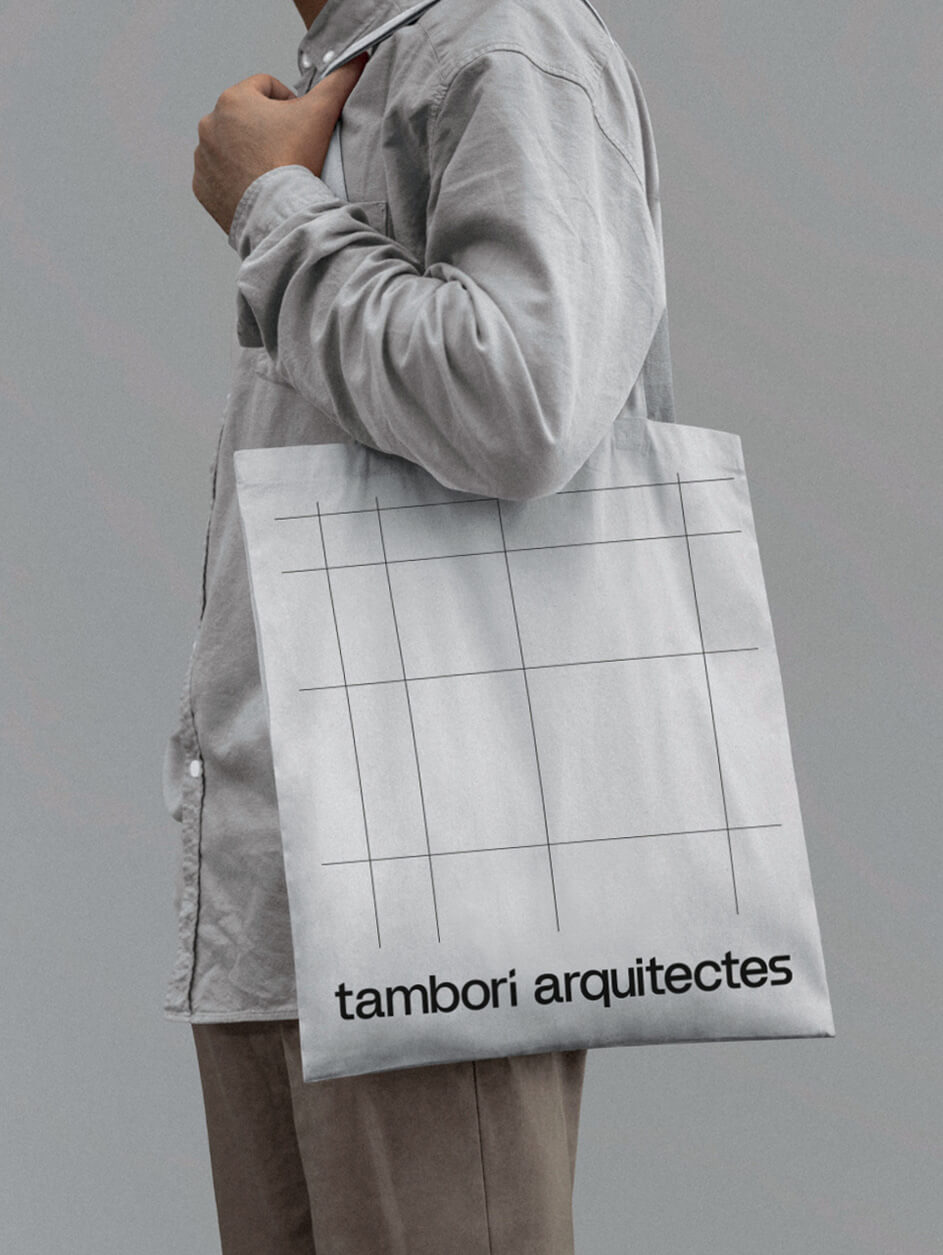 Proyecto Diseño de identidad para Tamborí Arquitectes