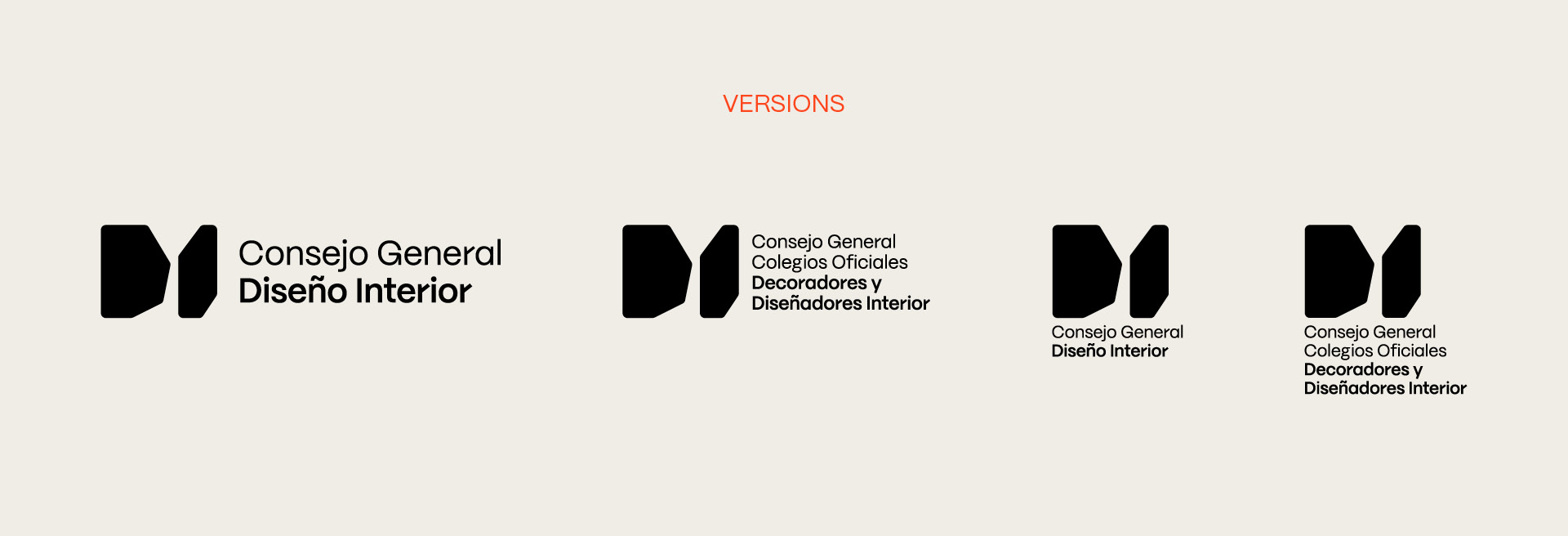Imagen gráfica Consejo General de Colegios Oficiales de Decoradores y Diseñadores de Interior