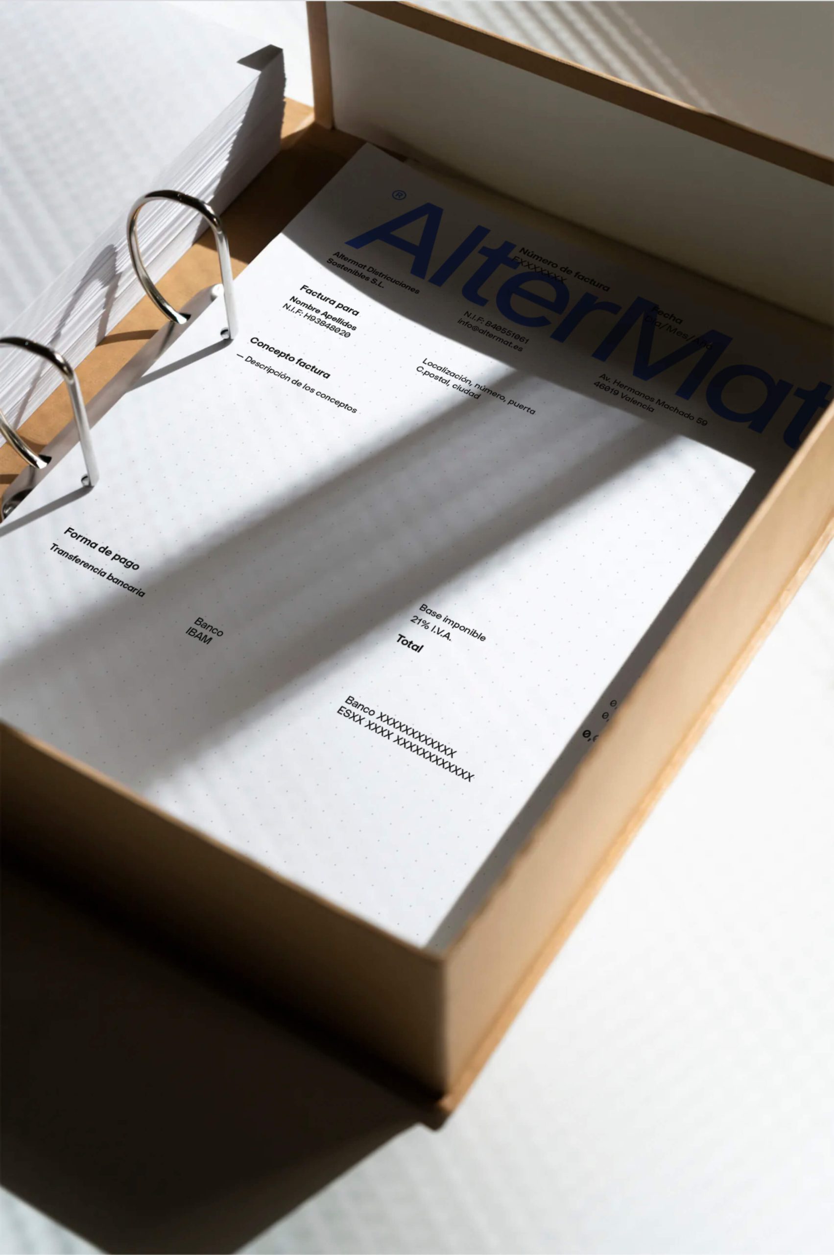 Identidad gráfica AlterMat materiales y soluciones sostenibles para la construcción. Identidad gráfica AlterMat materiales y soluciones sostenibles para la construcción.