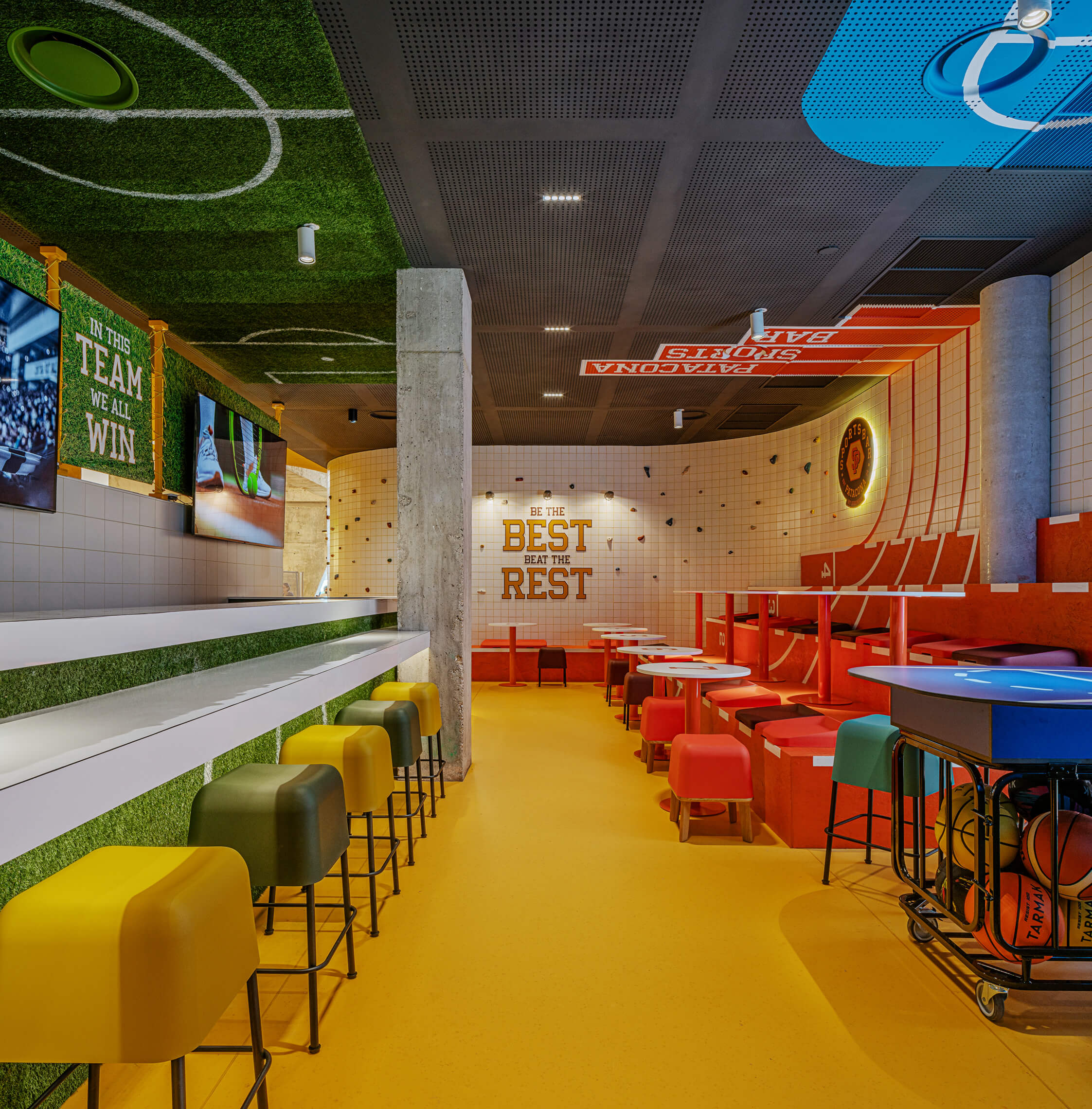 Proyecto de interiorismo Sportsbar Resa Patacona de Valencia. Proyecto de interiorismo Sportsbar Resa Patacona de Valencia.