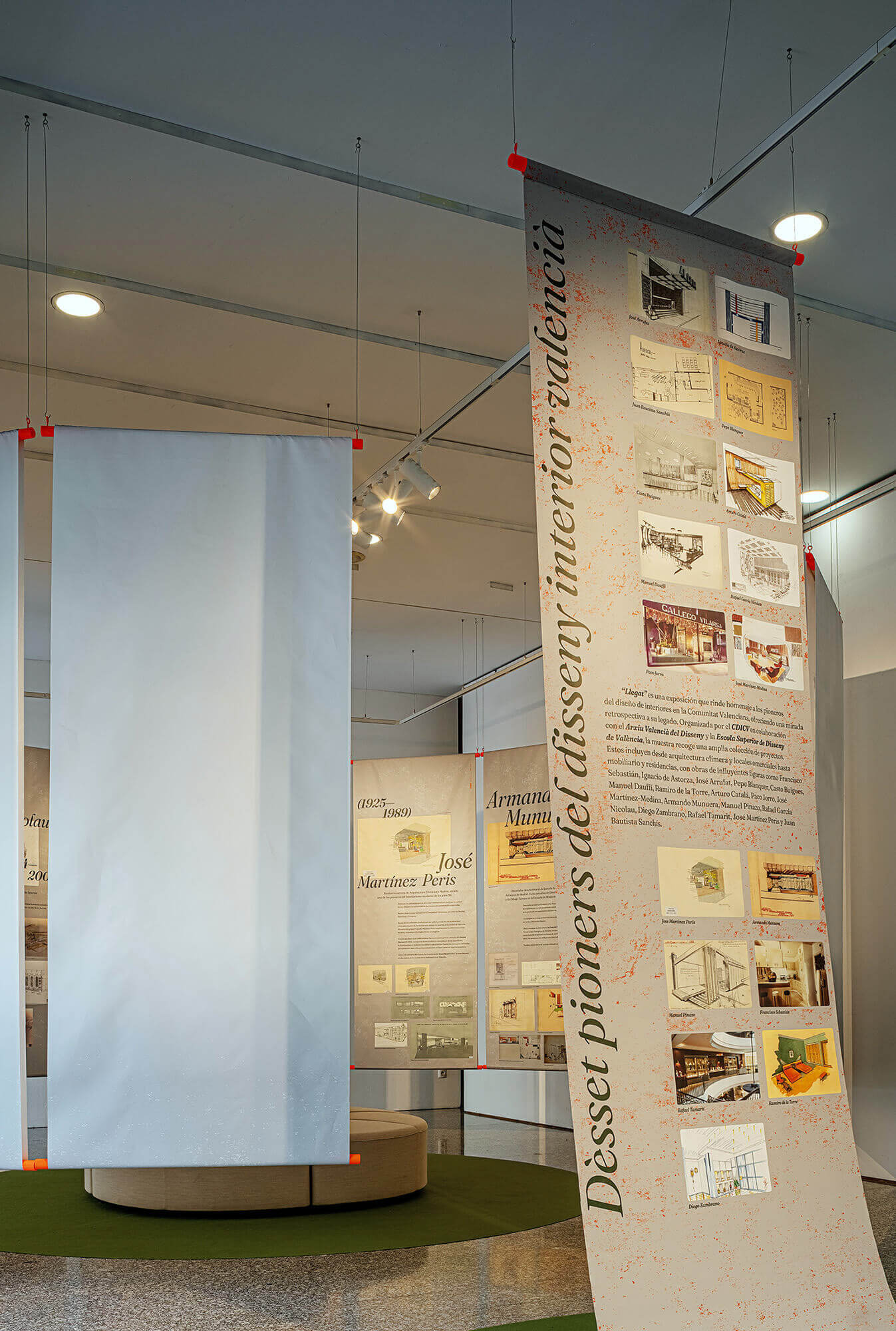 Imagen gráfica para la exposición del CDICV Llegat, Desset pioners del disseny int