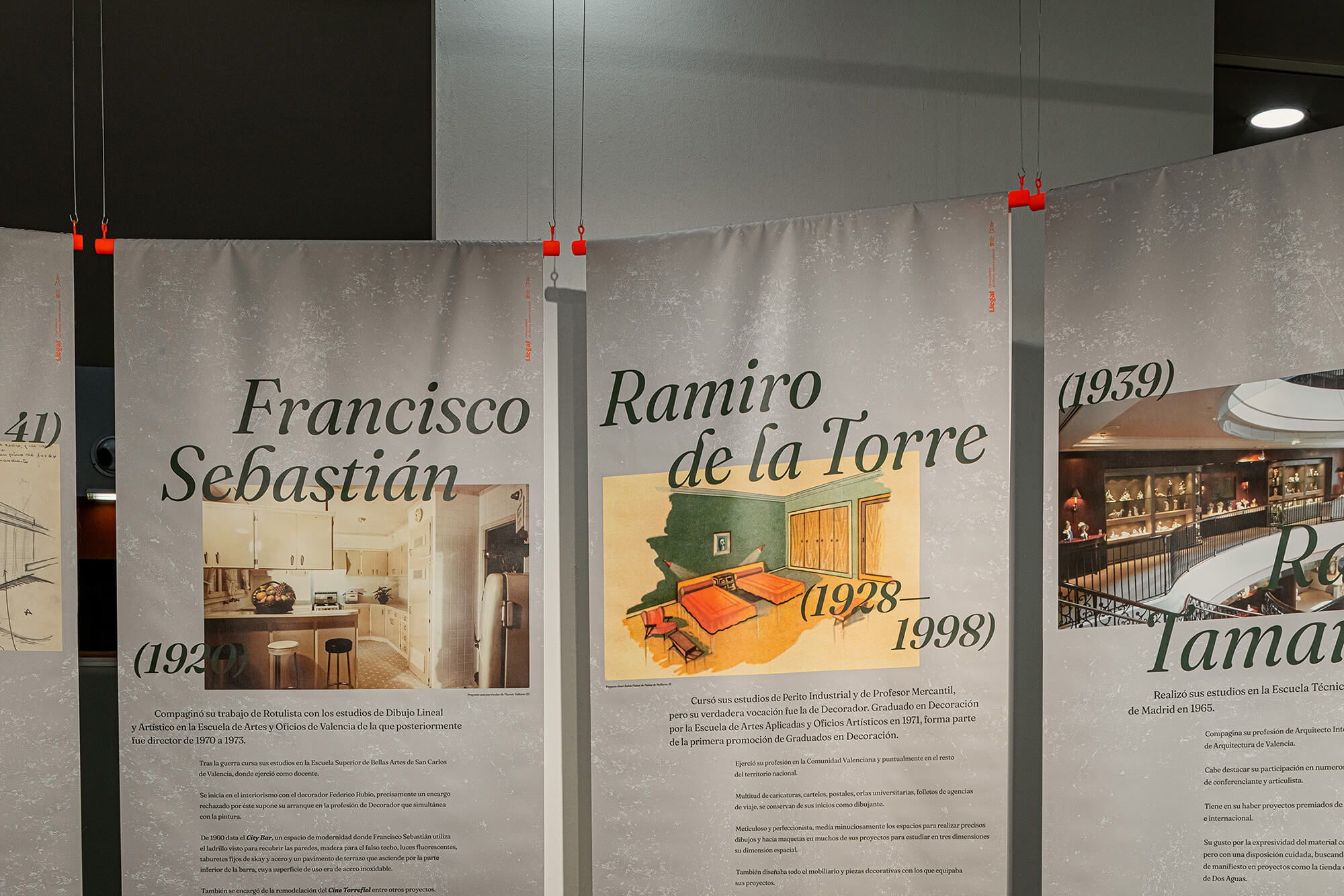 Imagen gráfica para la exposición del CDICV Llegat, Desset pioners del disseny int