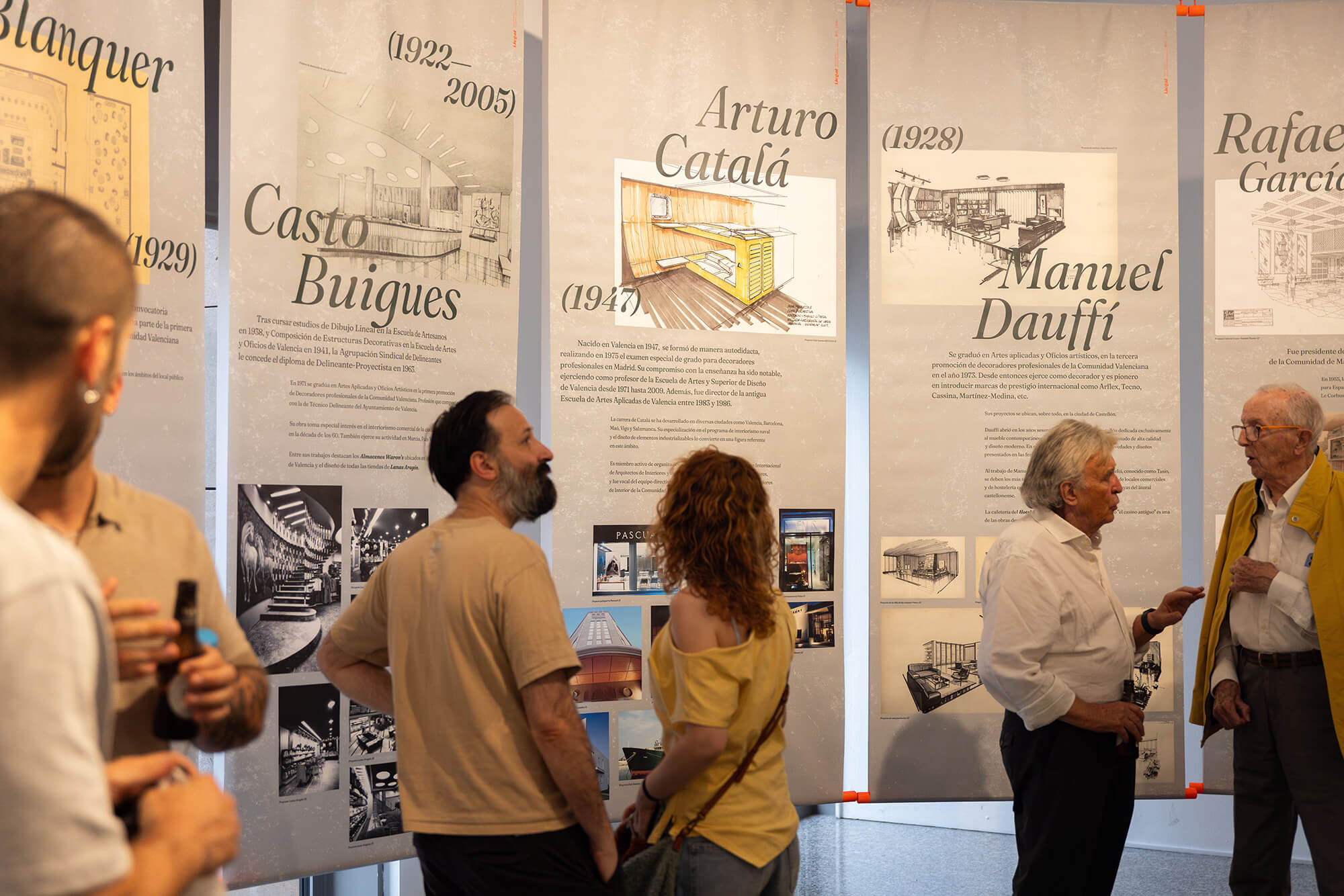 Imagen gráfica para la exposición del CDICV Llegat, Desset pioners del disseny int