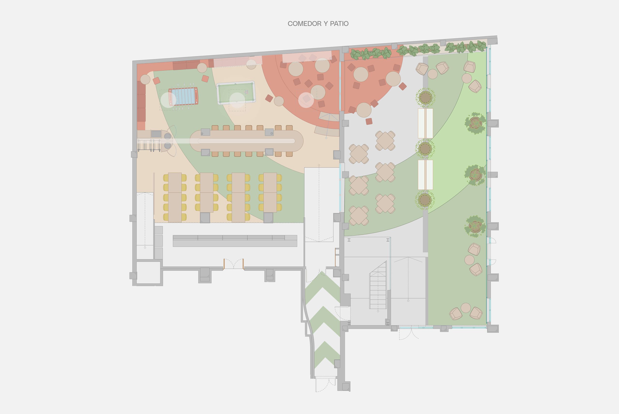 Proyecto de interiorismo para Resa La Concepción de Valencia.